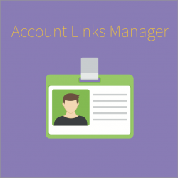 Account Links Manager for Magento 2
